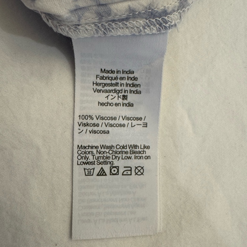 J. Crew Crewcuts Blue and White Floral Skort Set - Size 8 - Picture 7 of 7